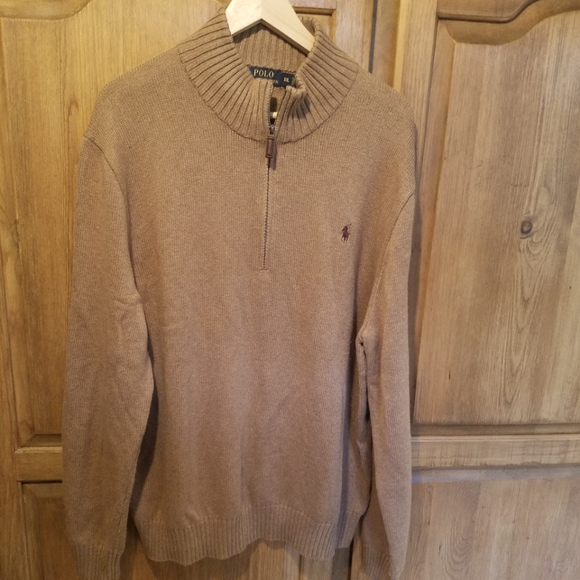 Polo Ralph Lauren 1/4 Zip Pullover Sweater SZ: XXL - Picture 1 of 7